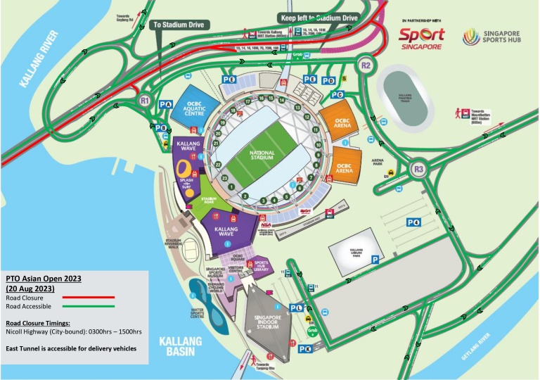 PTO Asian Open 2023 Singapore Sports Hub Sports Entertainment Lifestyle